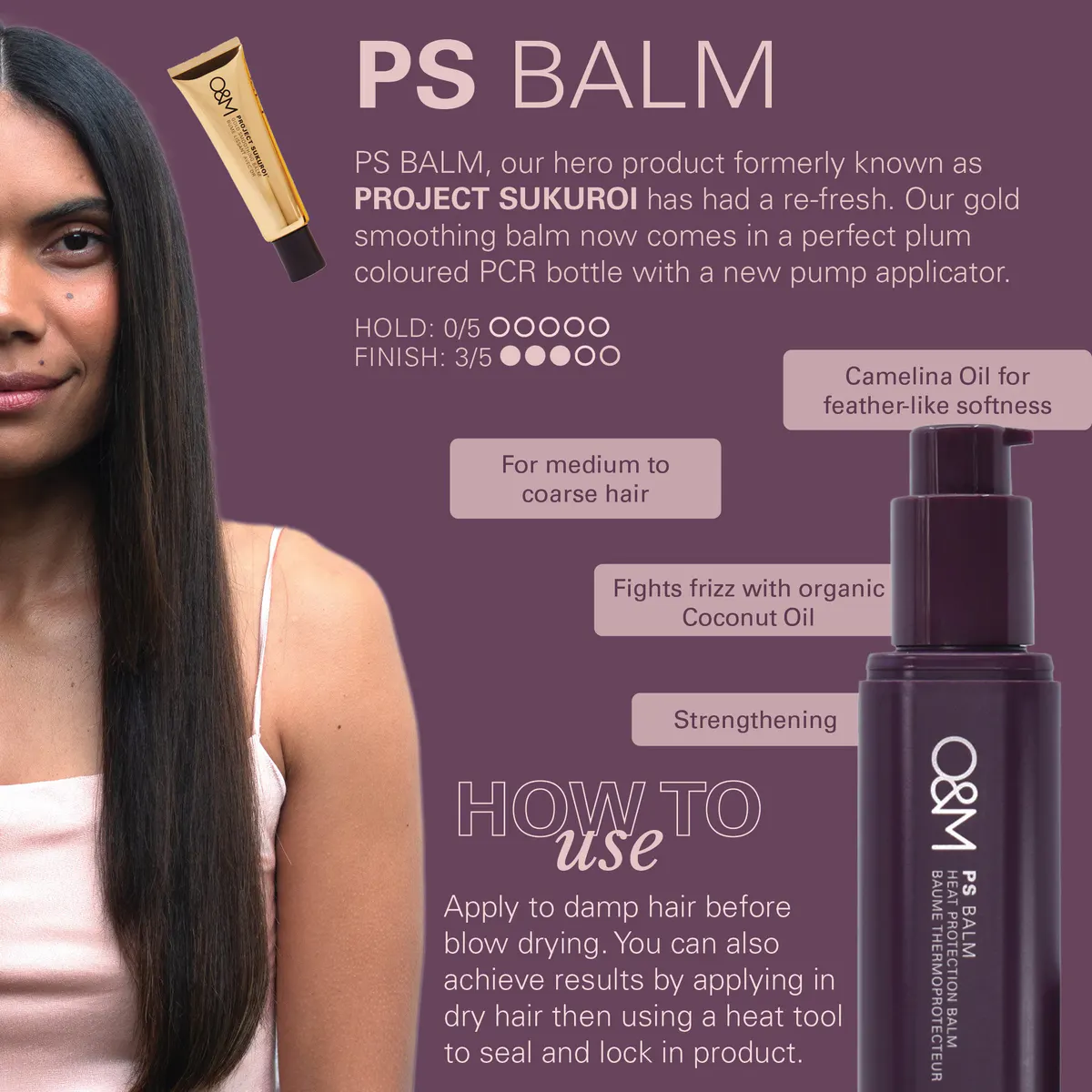 O&M Project Sukuroi PS Balm 100g, view 3