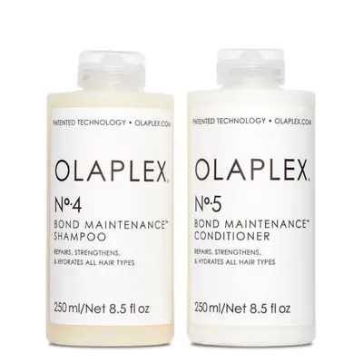 Olaplex Bond Maintenance No.4 Shampoo and No.5 Conditioner 250ml Bundle