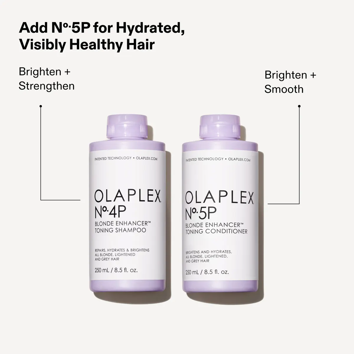 Olaplex No.4P Blonde Enhancer Toning Shampoo 250ml, view 7