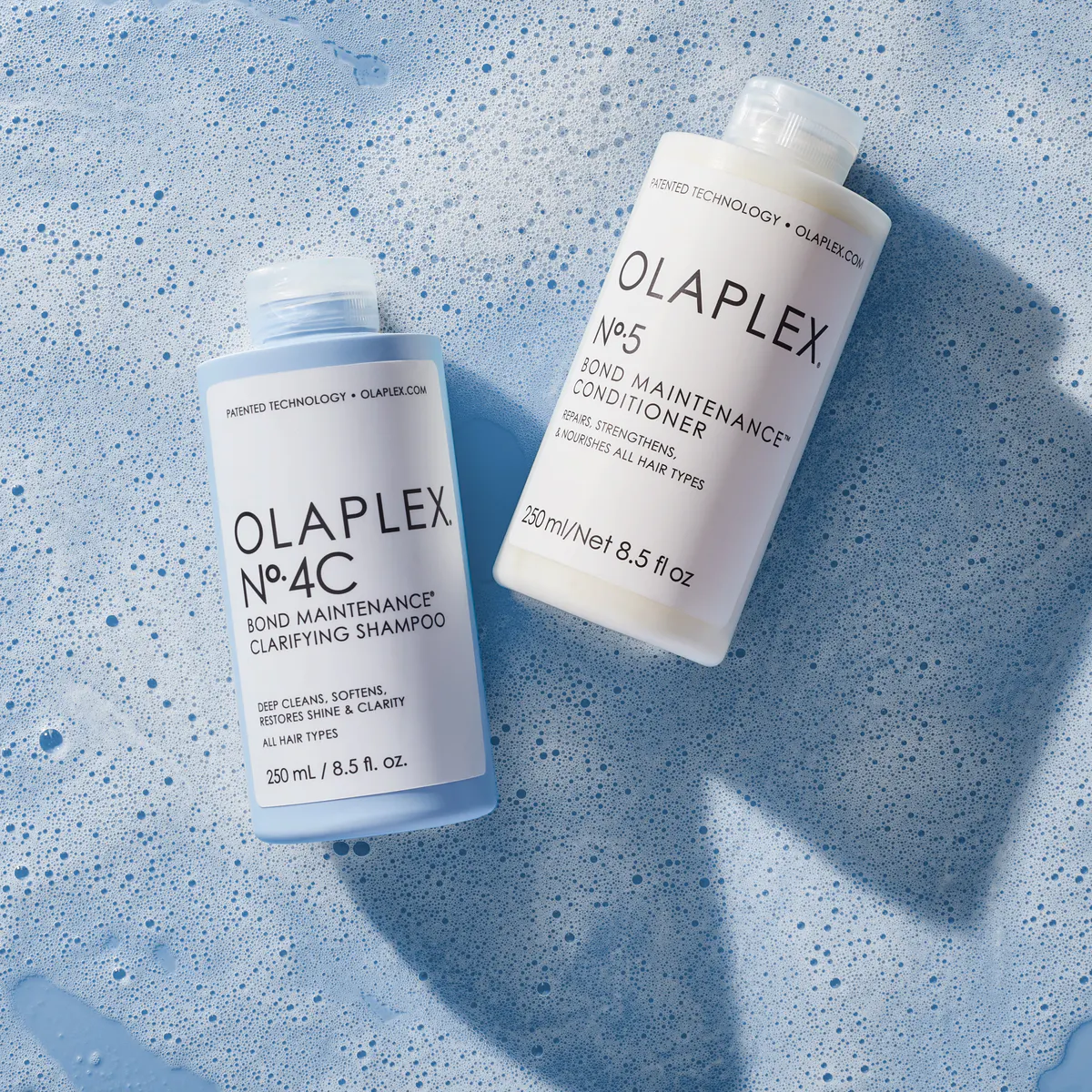 Olaplex No.4C Bond Maintenance Clarifying Shampoo 250ml and No.5 Conditioner 250ml Bundle, view 2