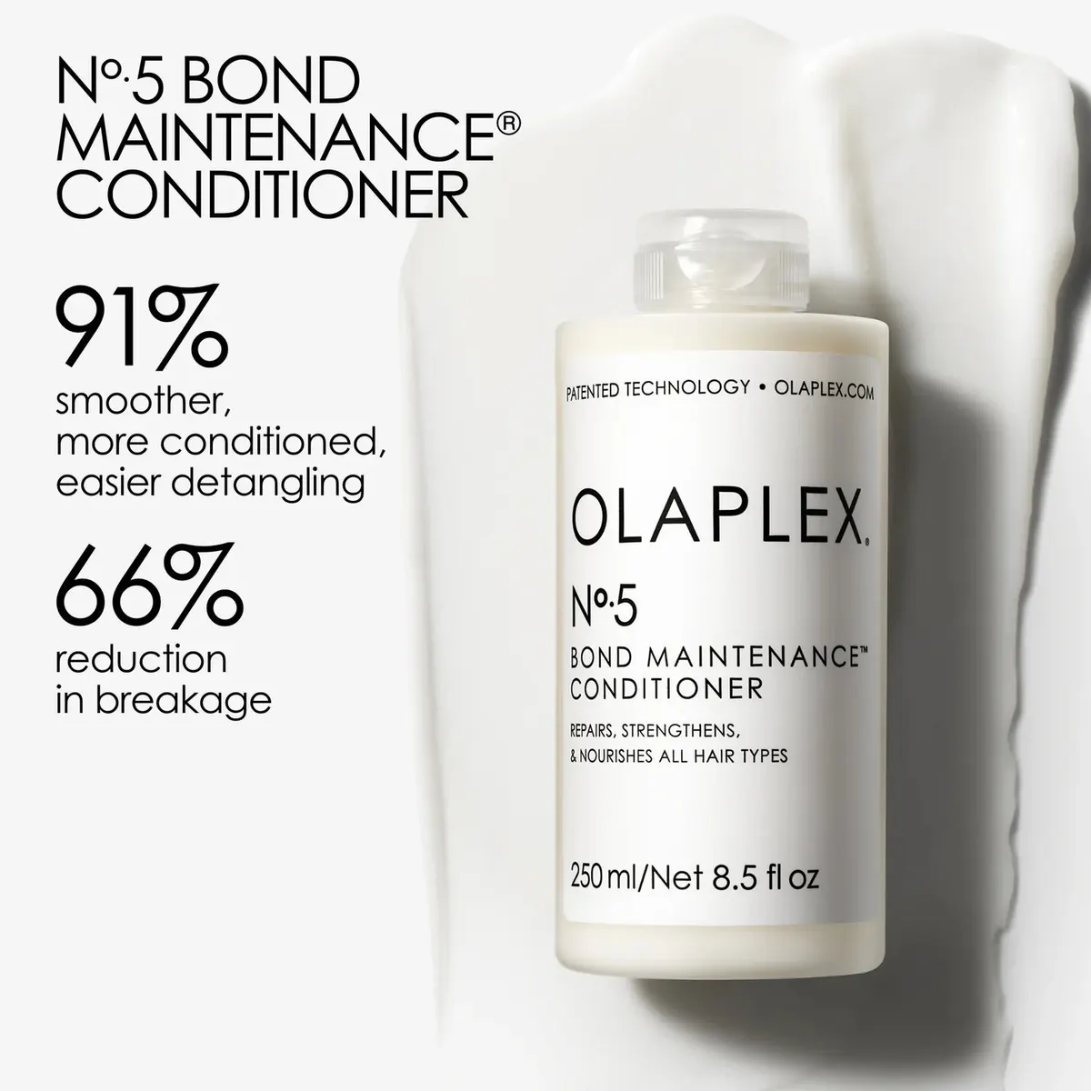Olaplex No.4C Bond Maintenance Clarifying Shampoo 250ml and No.5 Conditioner 250ml Bundle, view 7