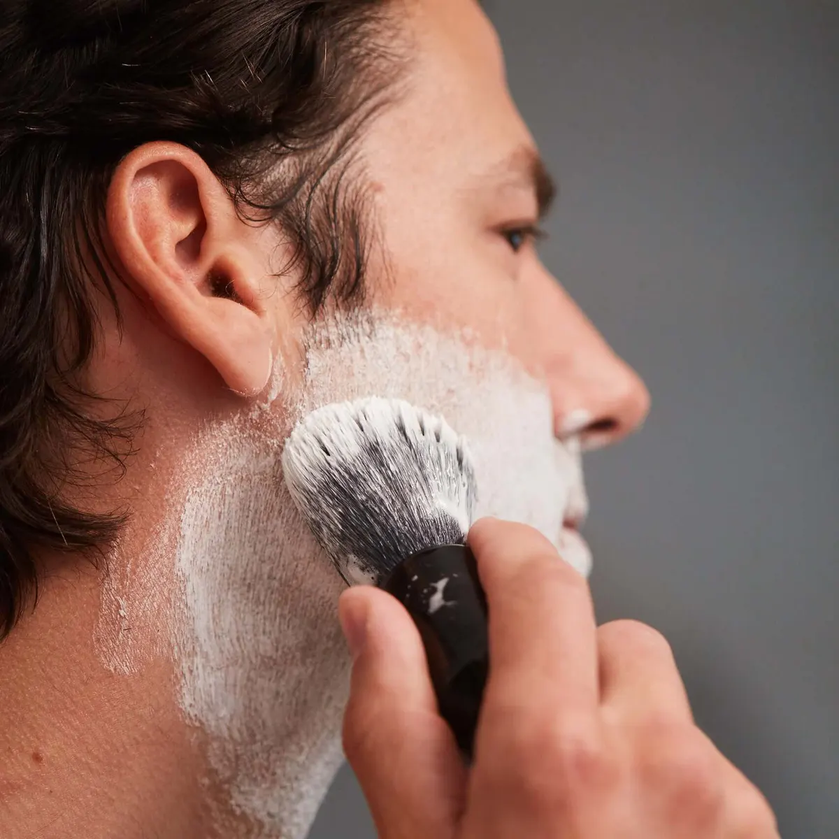 OneBlade 20mm Synthetic Shave Brush - Tuxedo, view 2