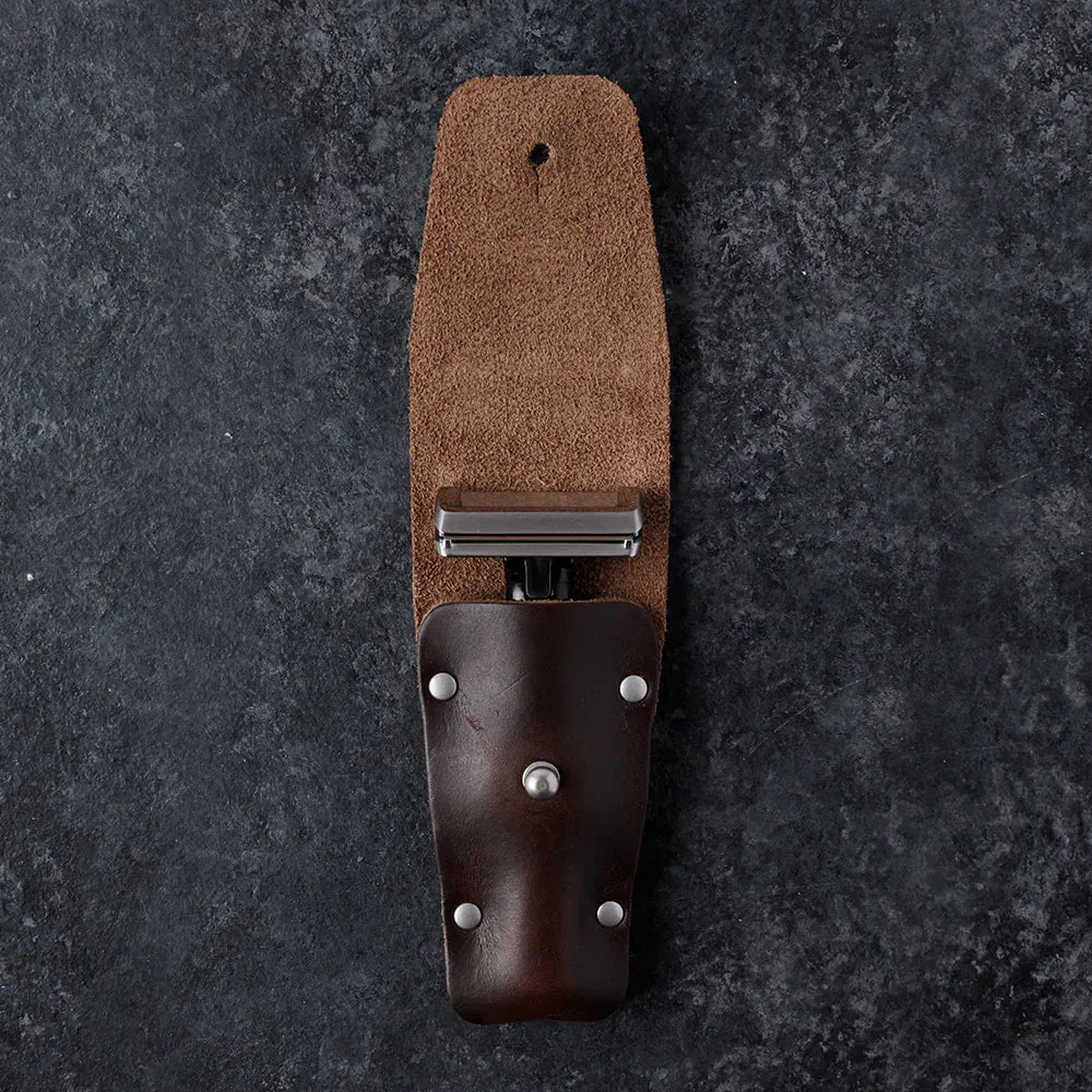 OneBlade Leather Razor Holster - Brown, view 3