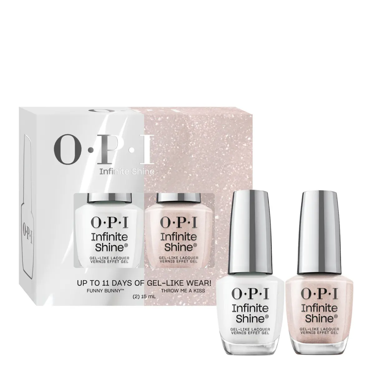 OPI Infinite Shine Colour Duo Gift Set 2x15ml