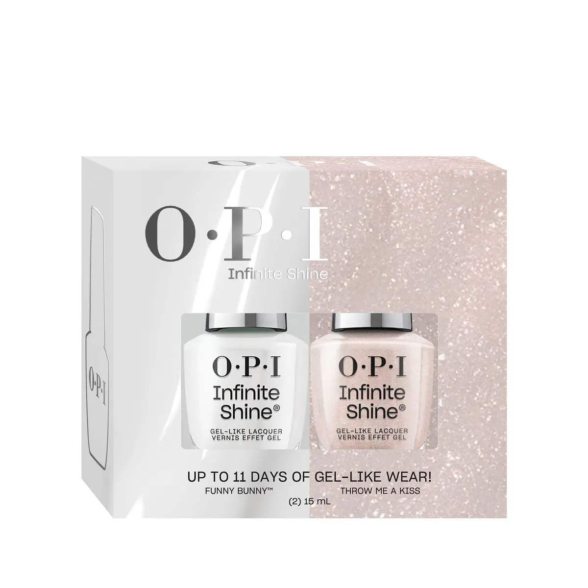 OPI Infinite Shine Colour Duo Gift Set 2x15ml, view 5