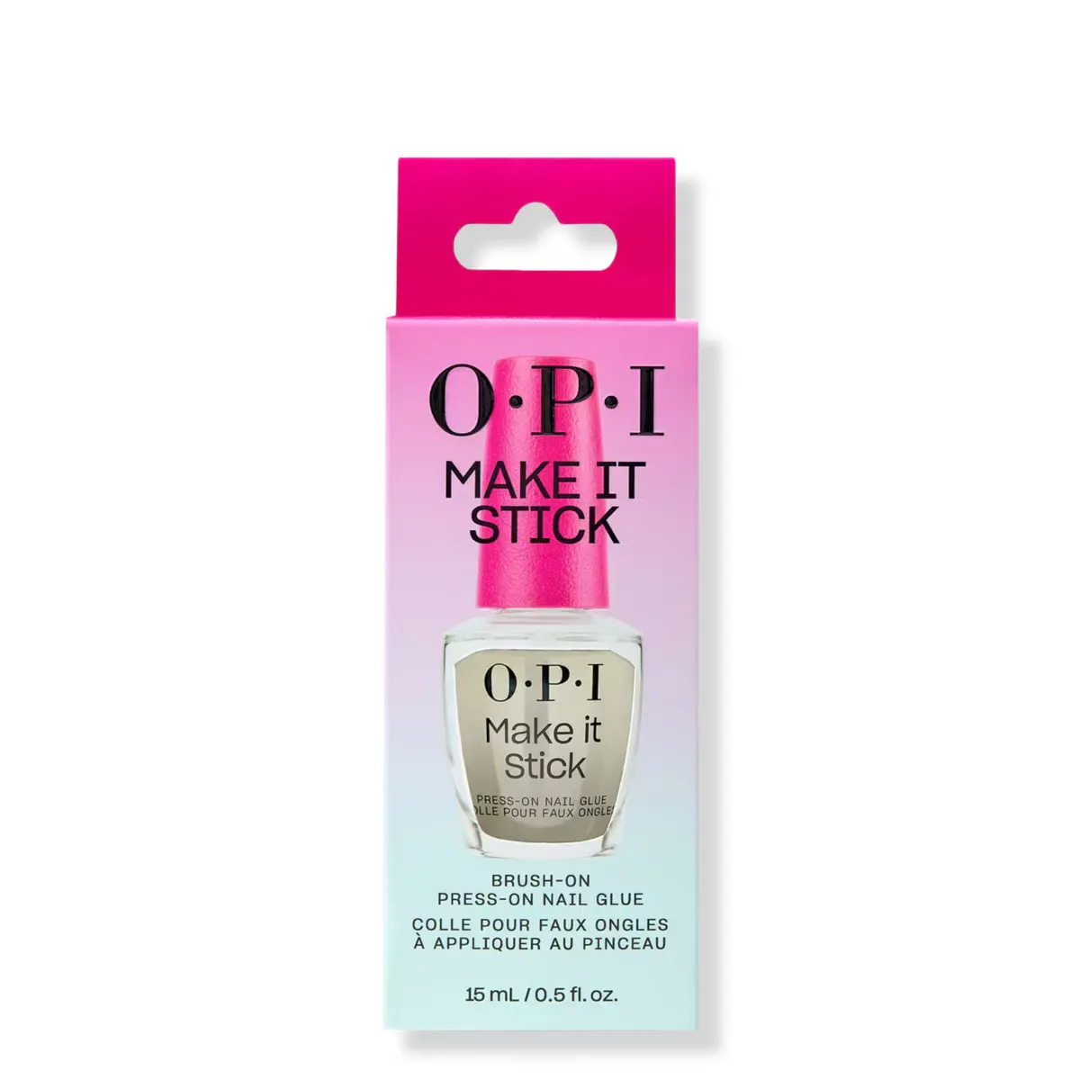 OPI Make It Stick Brush-on Press-on Nail Glue 15ml