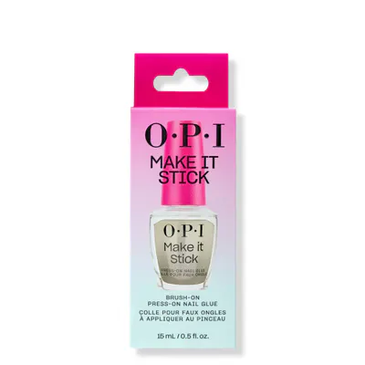 OPI Make It Stick Brush-on Press-on Nail Glue 15ml