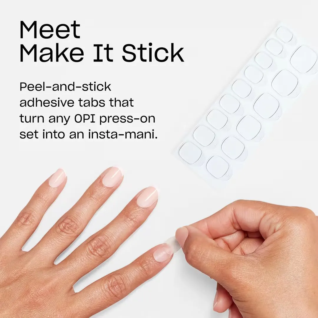 OPI Make It Stick Press-on Adhesive Tabs 120 Tabs, view 2