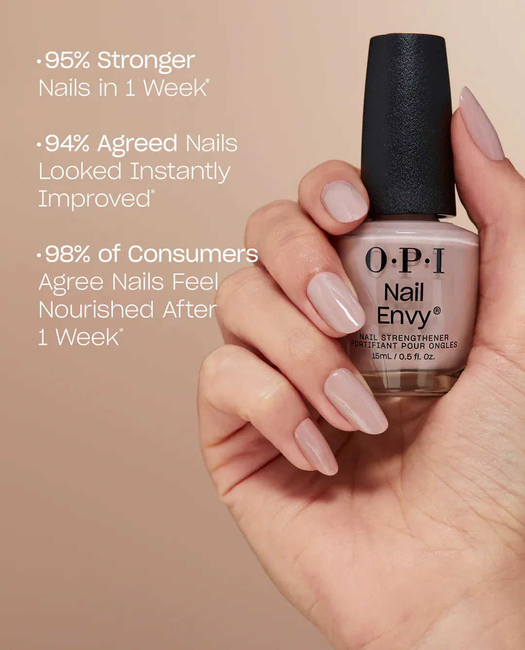 OPI Nail Envy Double Nude-y 15mL, view 4