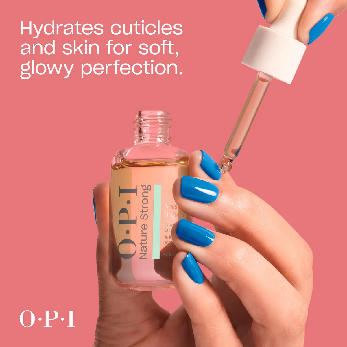 OPI Nature Strong Glow Up Nail & Cuticle Oil 8ml, view 4