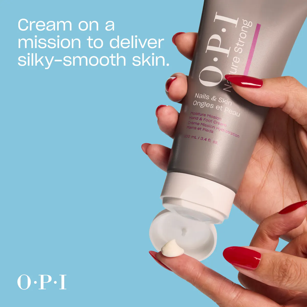 OPI Nature Strong Moisture Misson Hand & Foot Cream 100ml, view 4