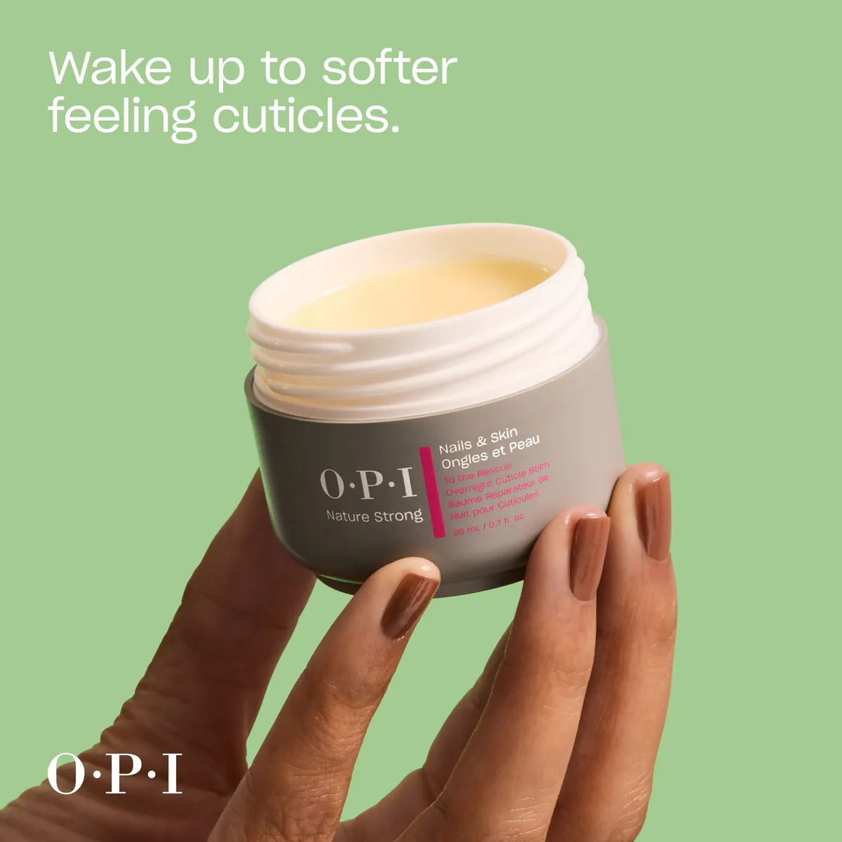 OPI Nature Strong To the Rescue Overnight Cuticle Balm 20ml, view 4
