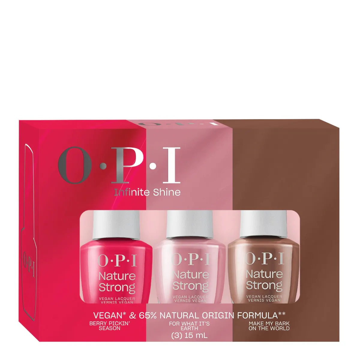 OPI Nature Strong Trio Gift Set 3x 15ml, view 6