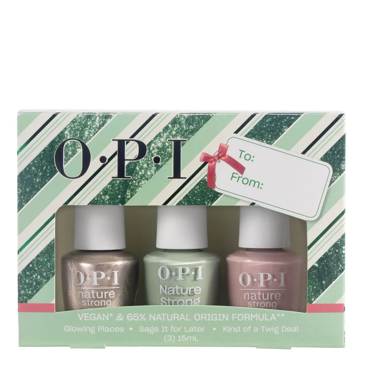 OPI Nature Strong Trio Gift Set - Limited Edition, view 6