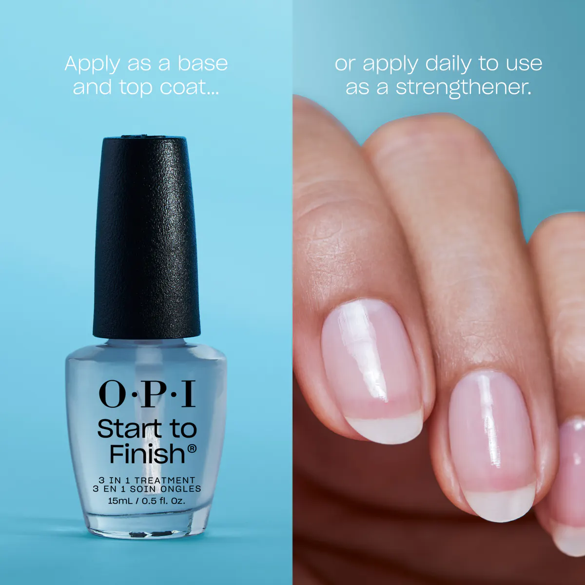 OPI Start to Finish Base and Top Coat - Original Formula 15ml, view 6