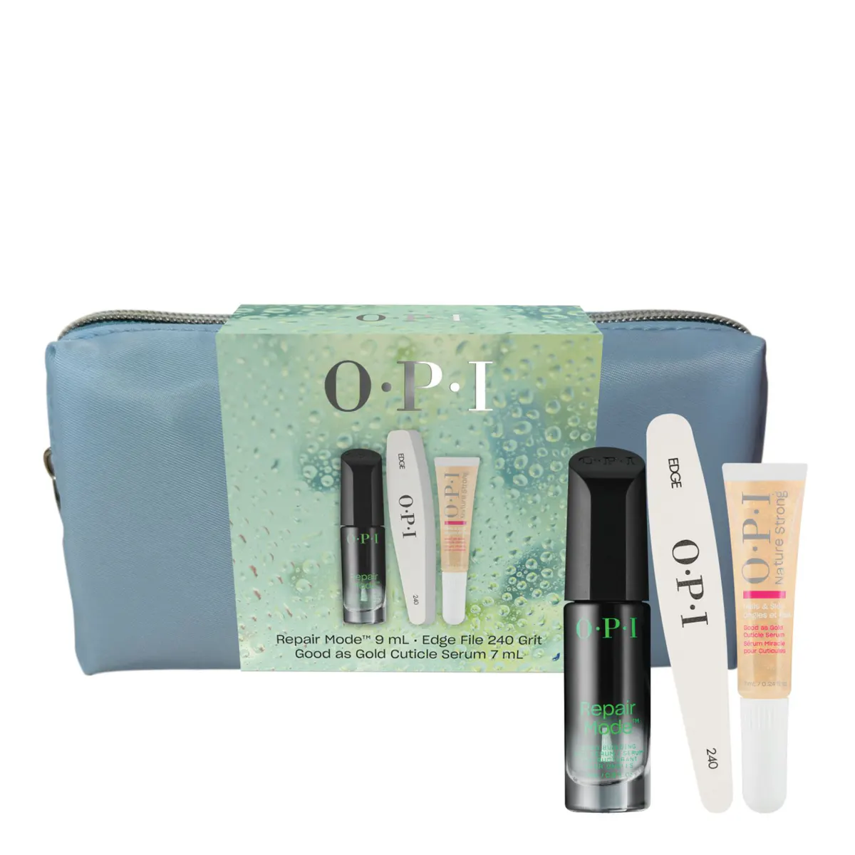 OPI Treatment Gift Set - Repair Mode, Cuticle Serum, Nail File