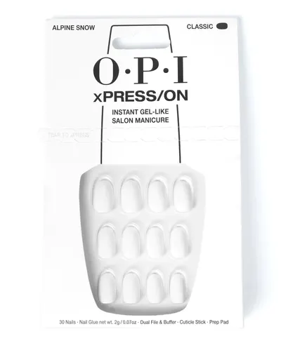 OPI xPRESS/ON Alpine Snow