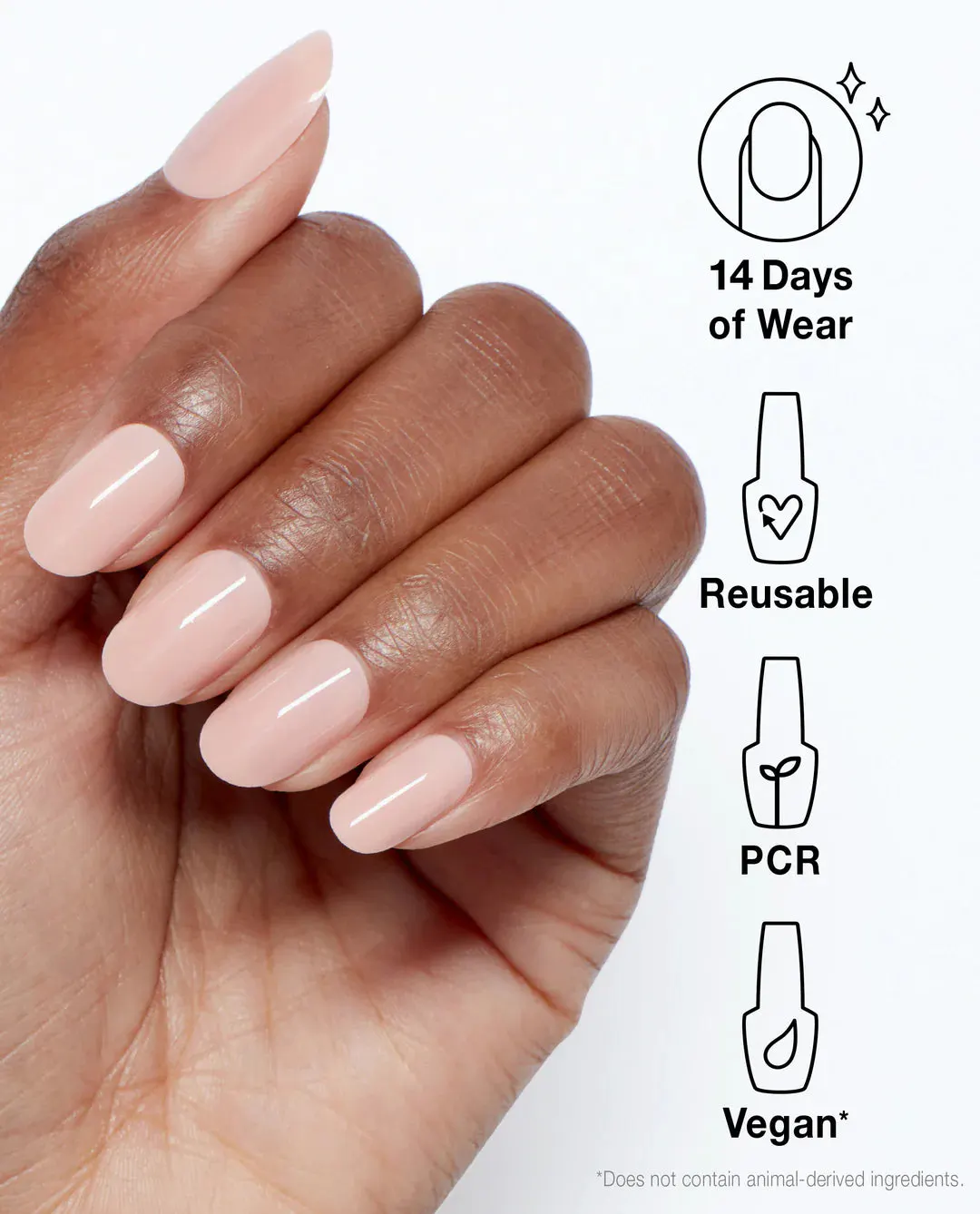 OPI xPRESS/ON Bubble Bath, view 4