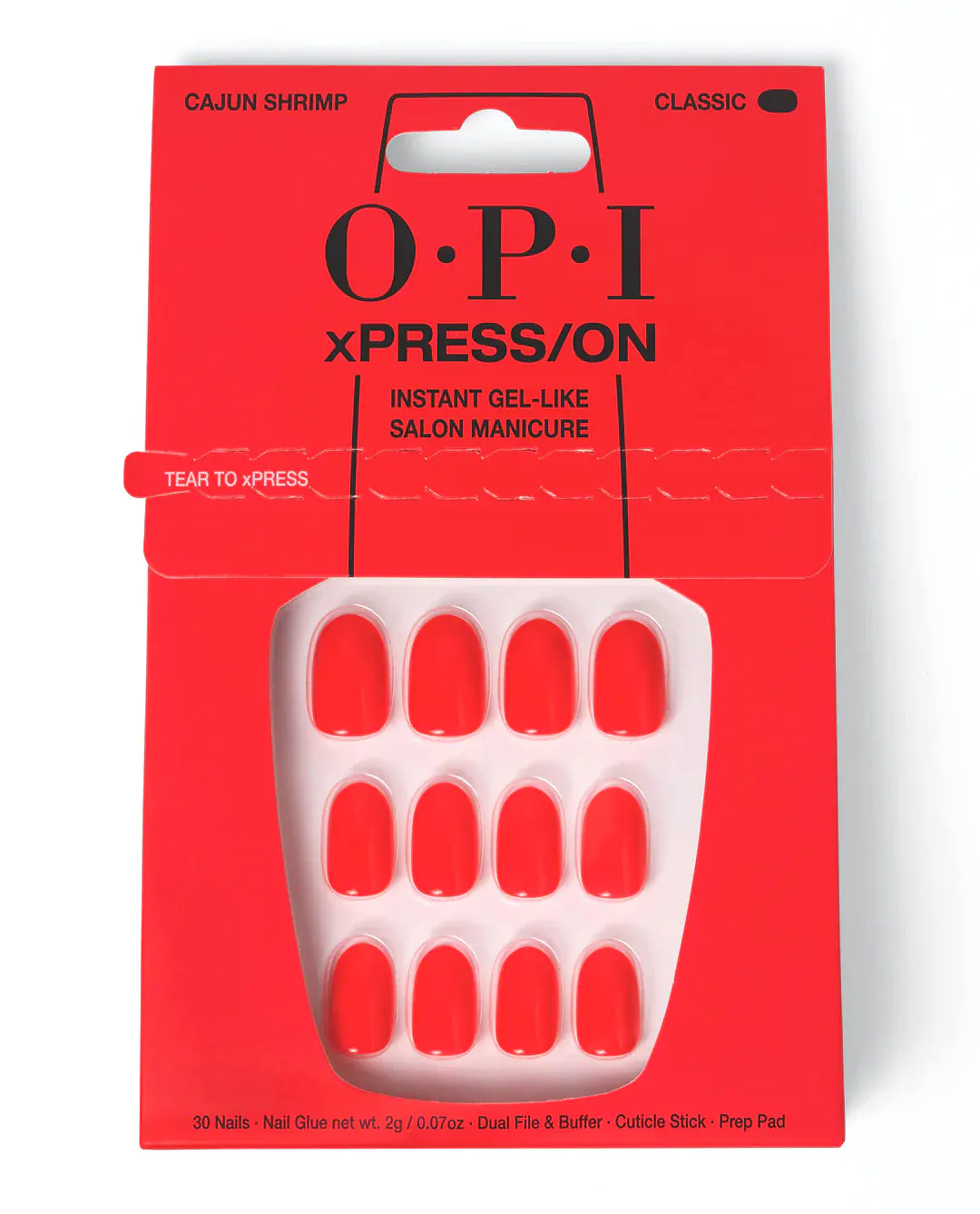 OPI xPRESS/ON Cajun Shrimp