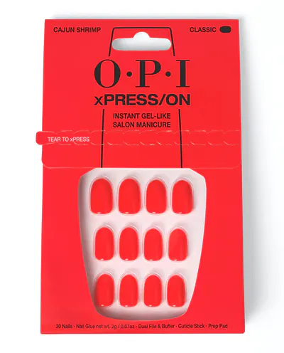OPI xPRESS/ON Cajun Shrimp