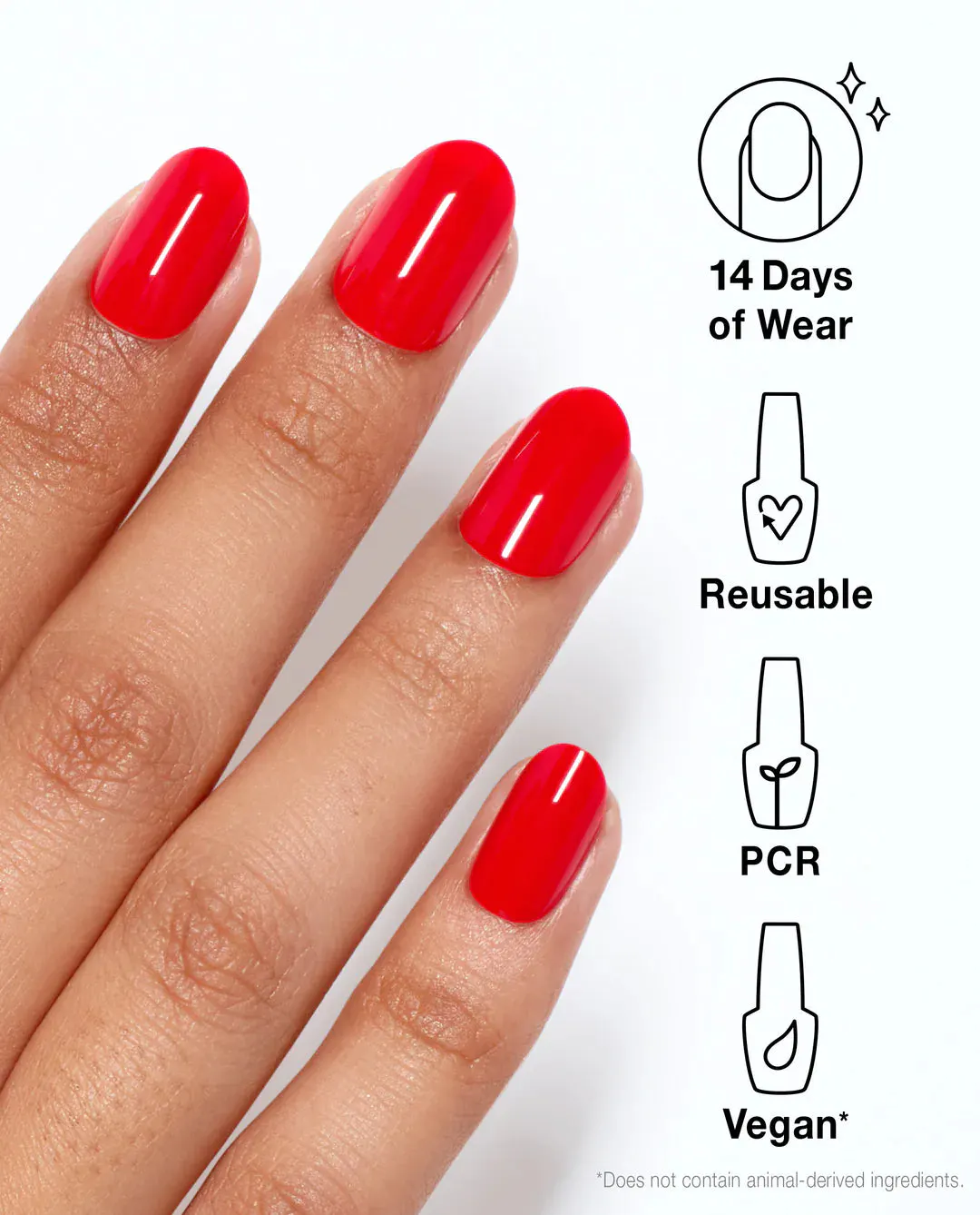 OPI xPRESS/ON Cajun Shrimp, view 4