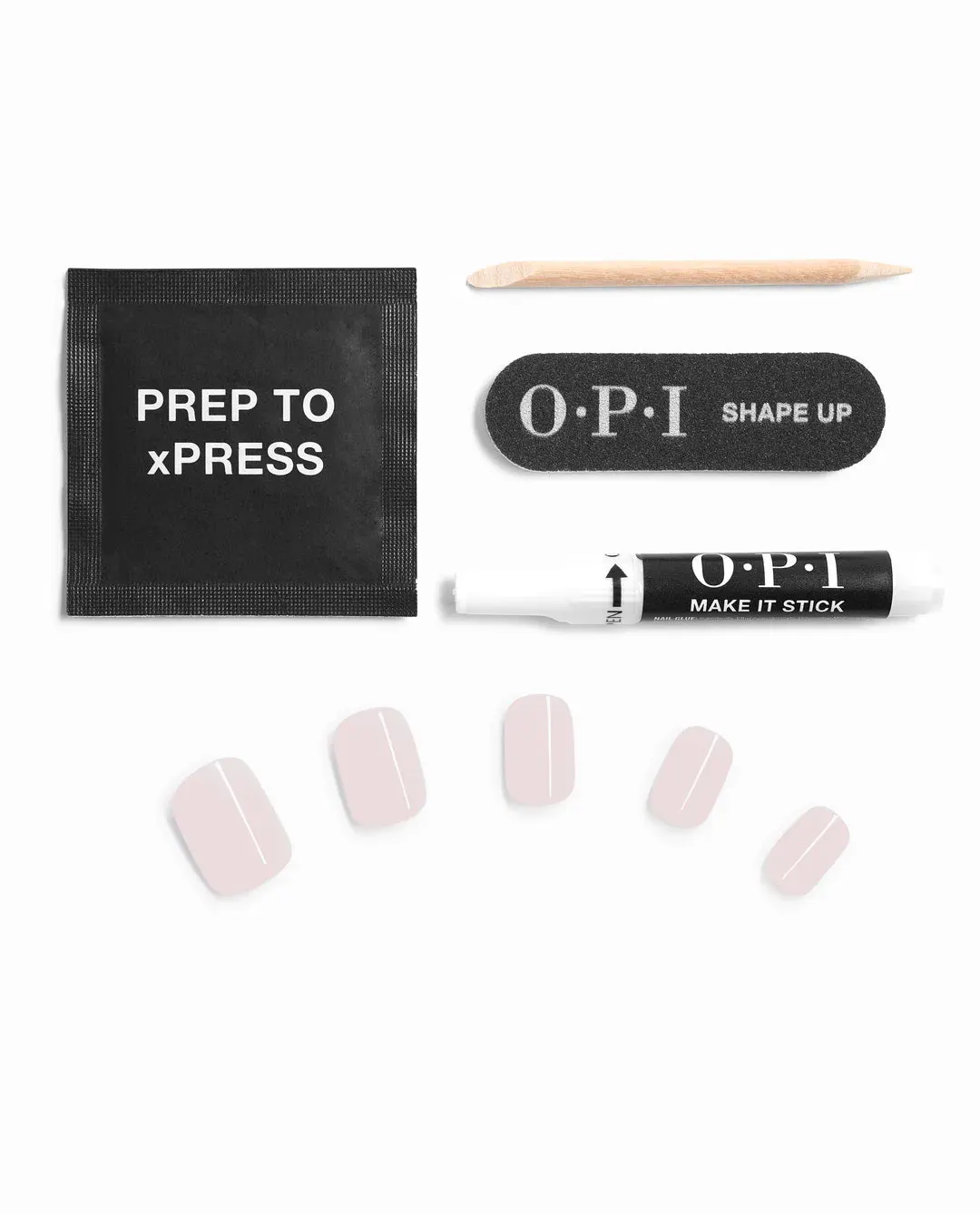 OPI xPRESS/ON OPI'm a Bubble Bunny, view 3