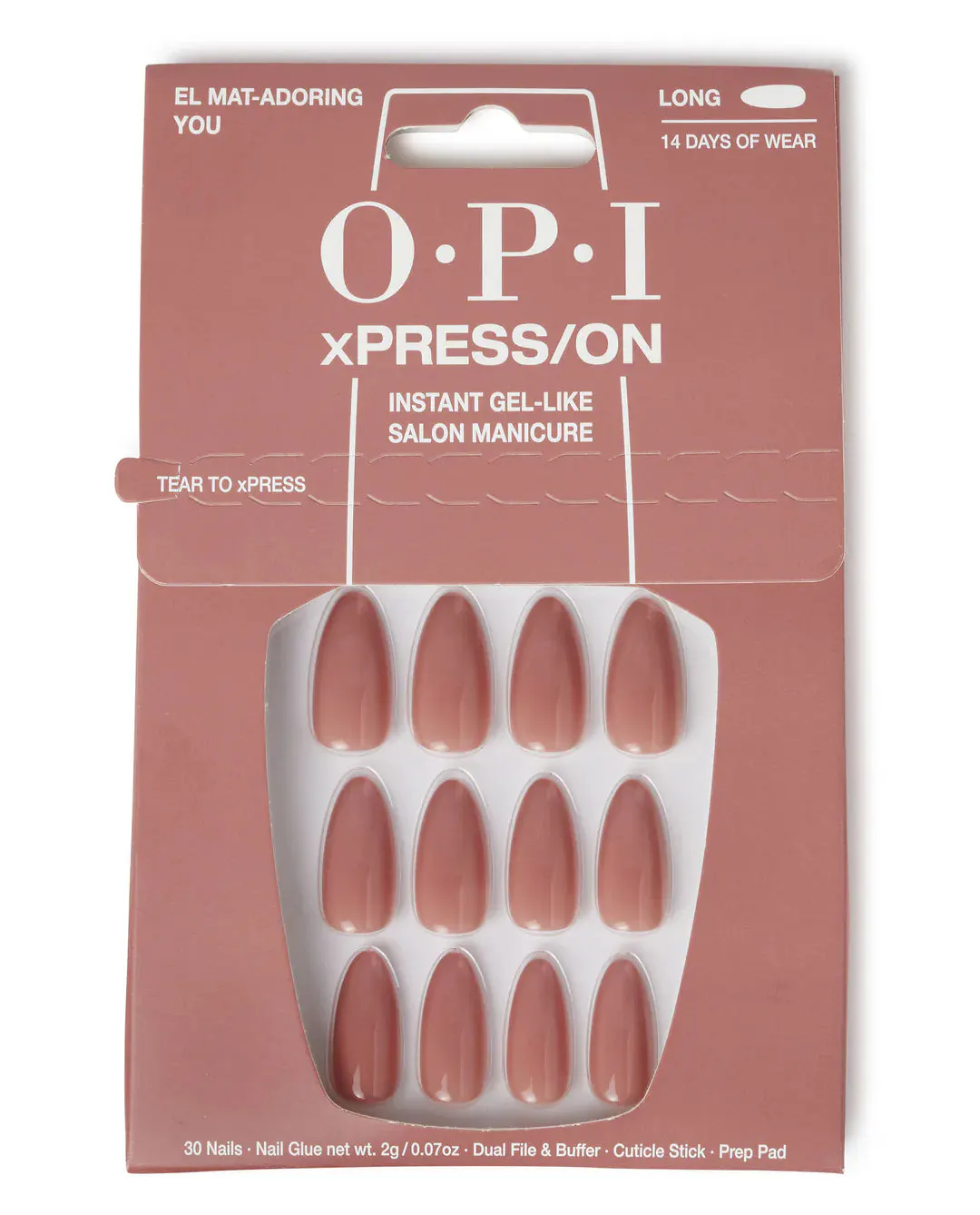 OPI xPRESS/ON Press On Nails El Mat-Adoring You
