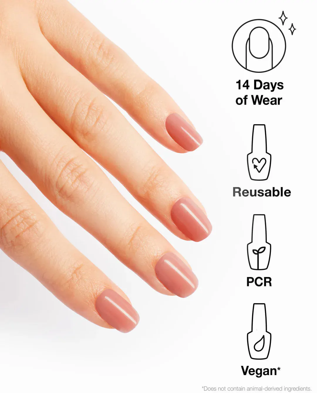 OPI xPRESS/ON Press On Nails Somewhere Over the Rainbow Mountains, view 4