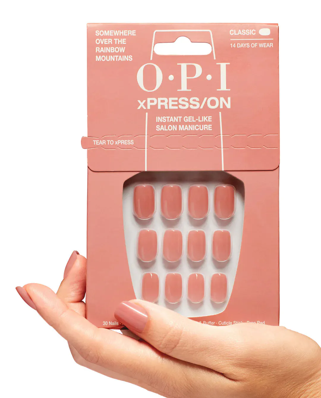 OPI xPRESS/ON Press On Nails Somewhere Over the Rainbow Mountains, view 5