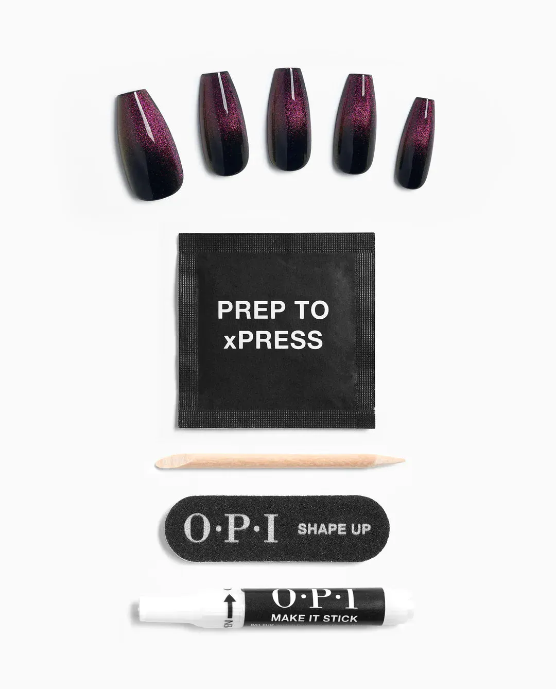 OPI xPRESS/ON Swipe Night, view 3