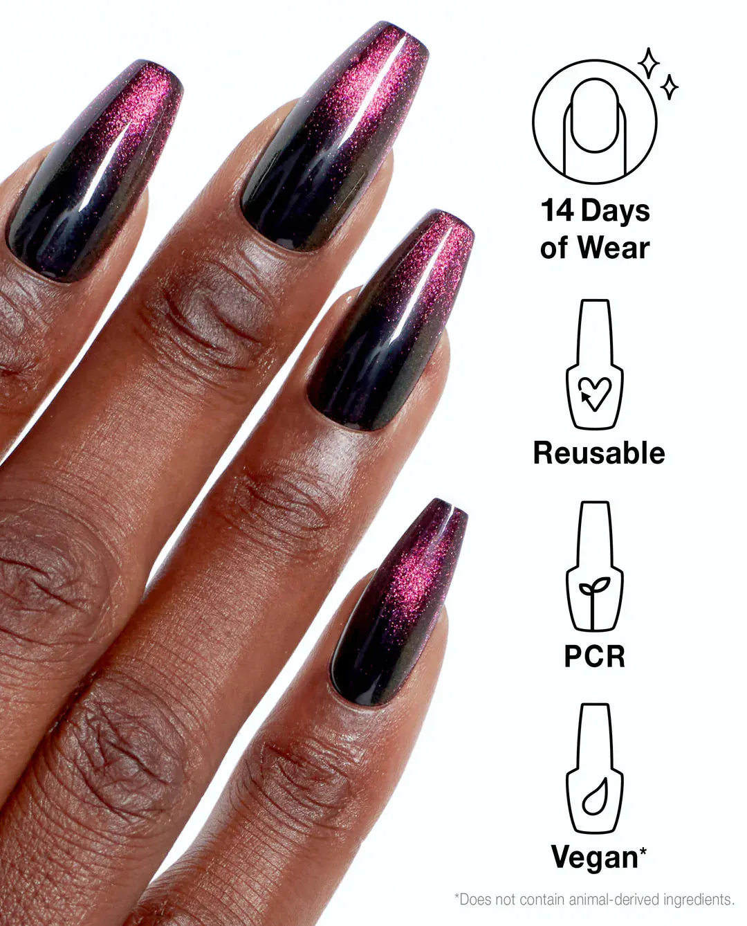 OPI xPRESS/ON Swipe Night, view 4