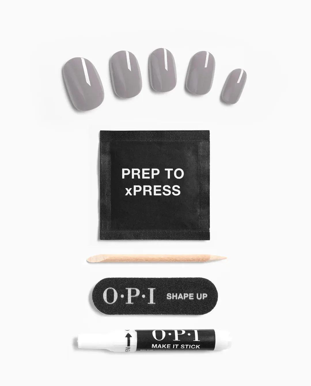 OPI xPRESS/ON Taupe-less Beach, view 3