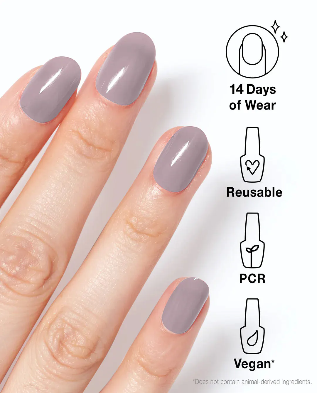 OPI xPRESS/ON Taupe-less Beach, view 4
