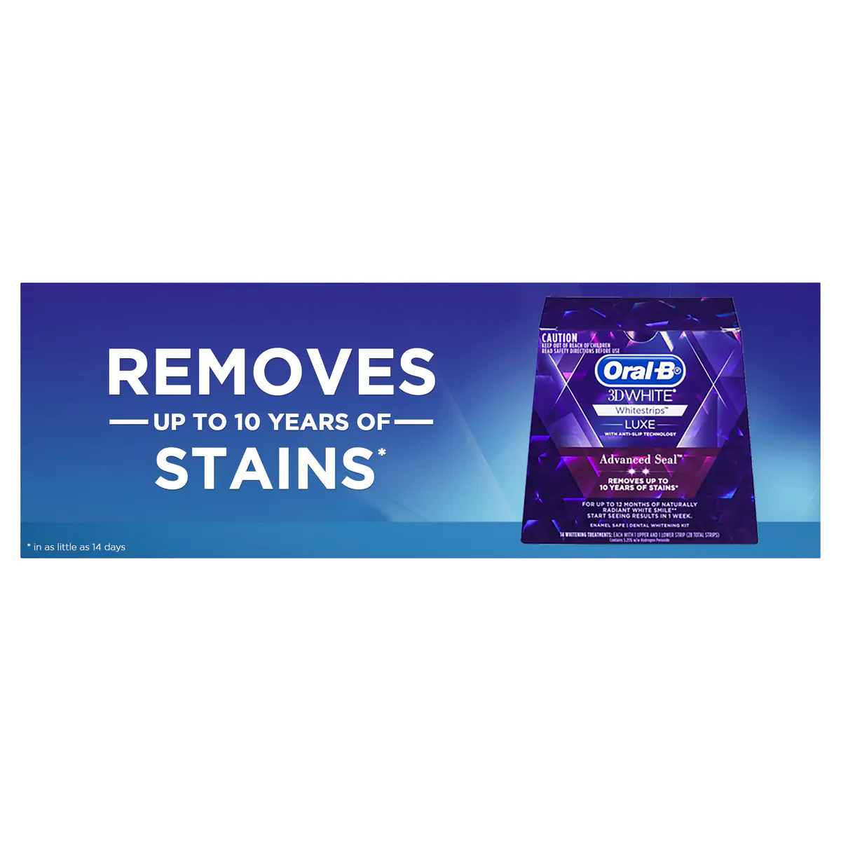 Oral-B 3DWhite Whitestrips Sensitive (14pcs), view 5