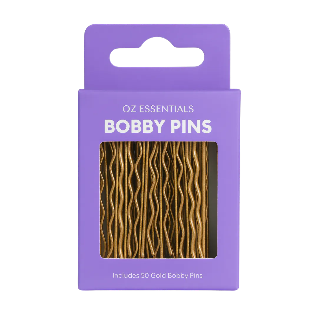 Oz Essentials Bobby Pins - Blonde, view 2