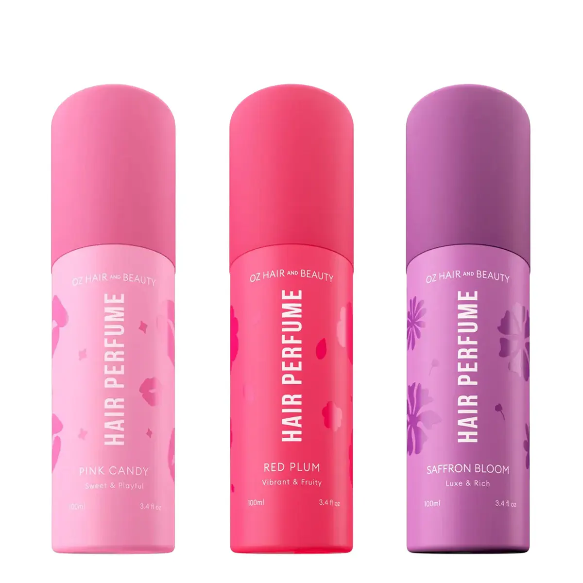 Oz Essentials Candy Queen Hair Perfume Trio Bundle