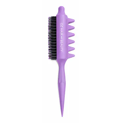 Oz Essentials Fine Curls Defining Brush - Purple
