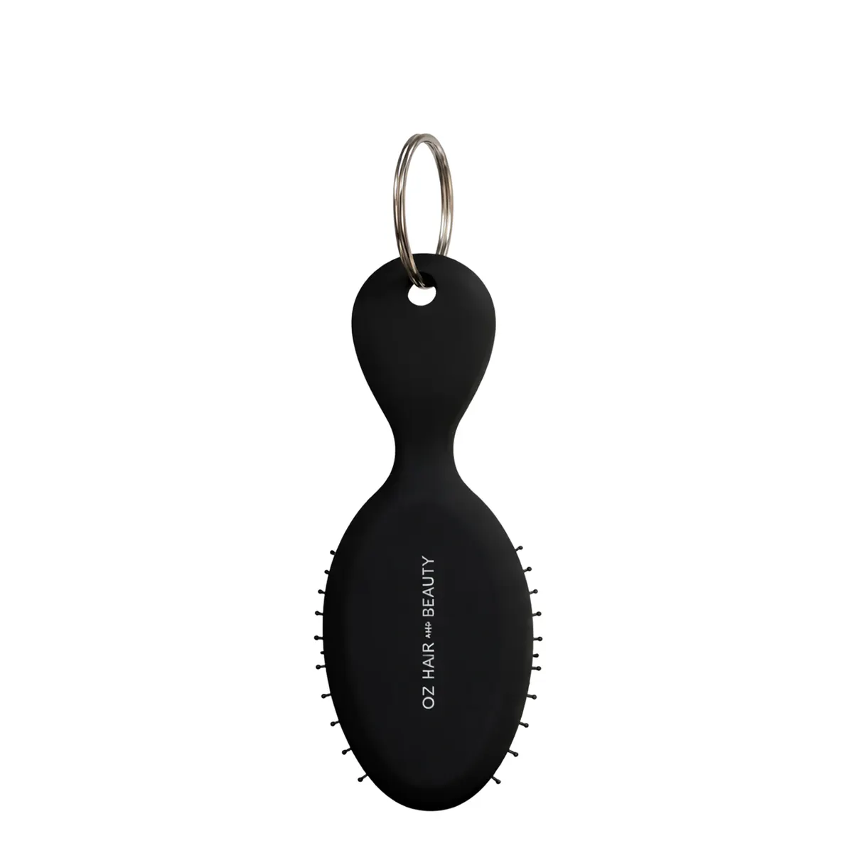 Oz Essentials Mini Keychain Hair Detangler - Black, view 3