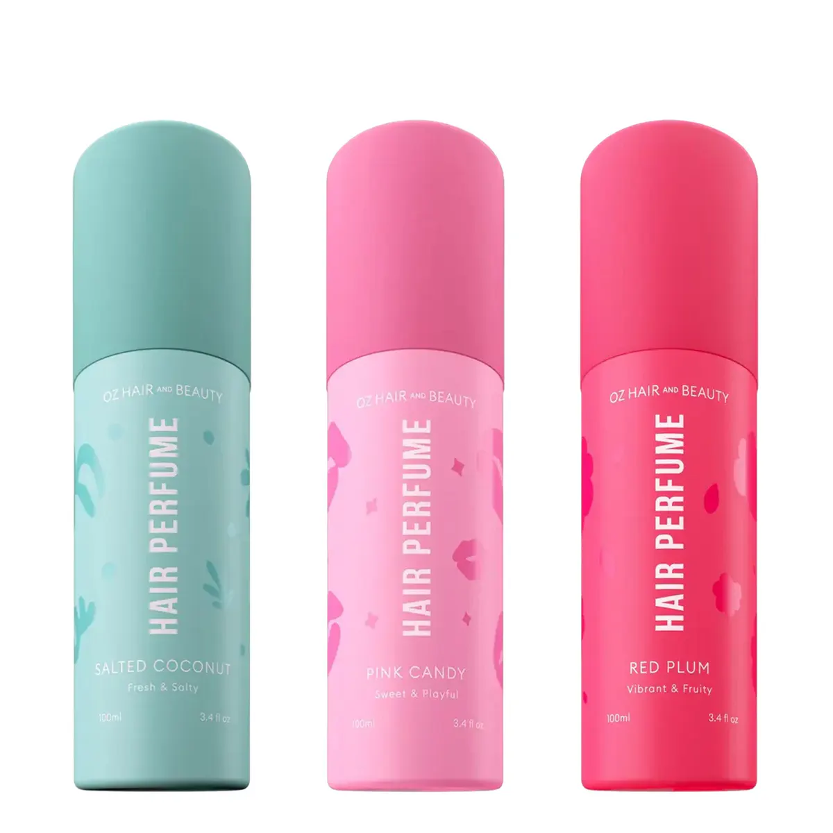 Oz Essentials Sweet Treat Hair Perfume Trio Bundle