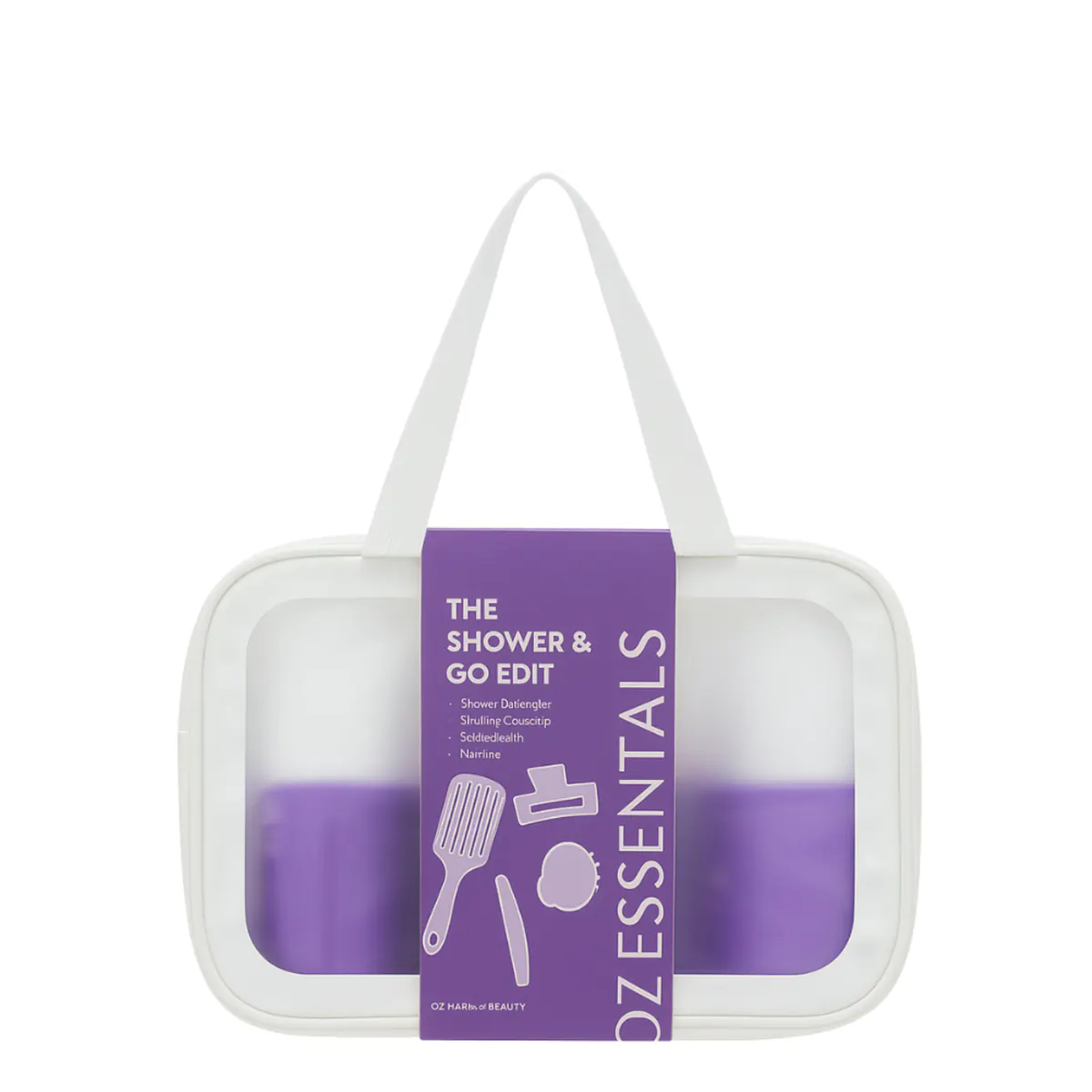 Oz Essentials The Shower & Go Edit - Purple