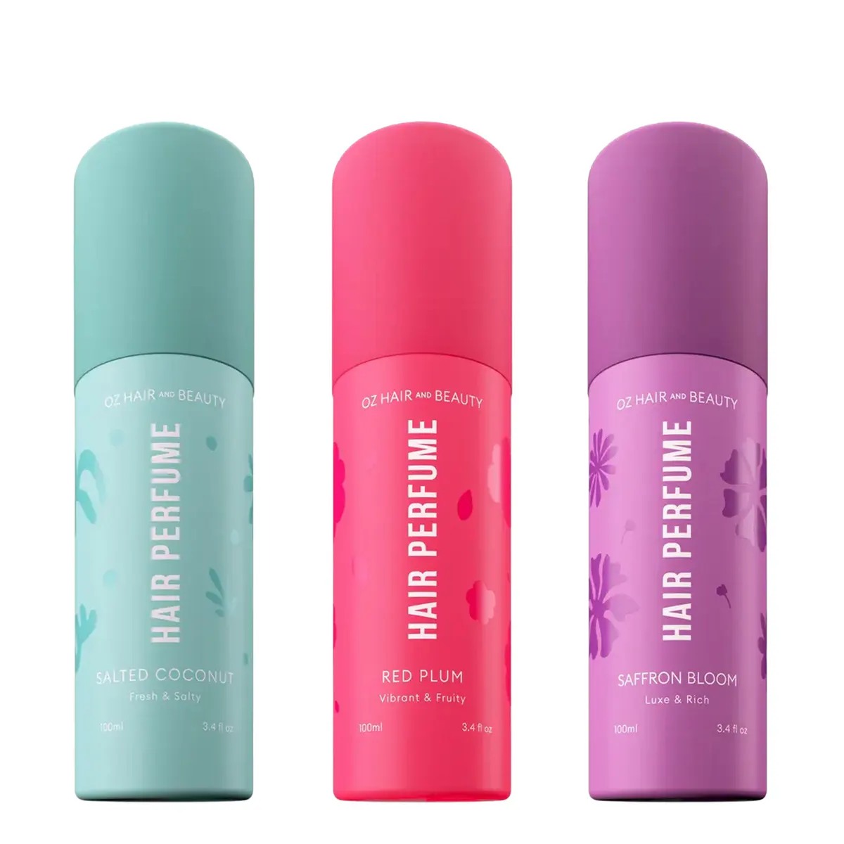Oz Essentials Warm Charm Hair Perfume Trio Bundle