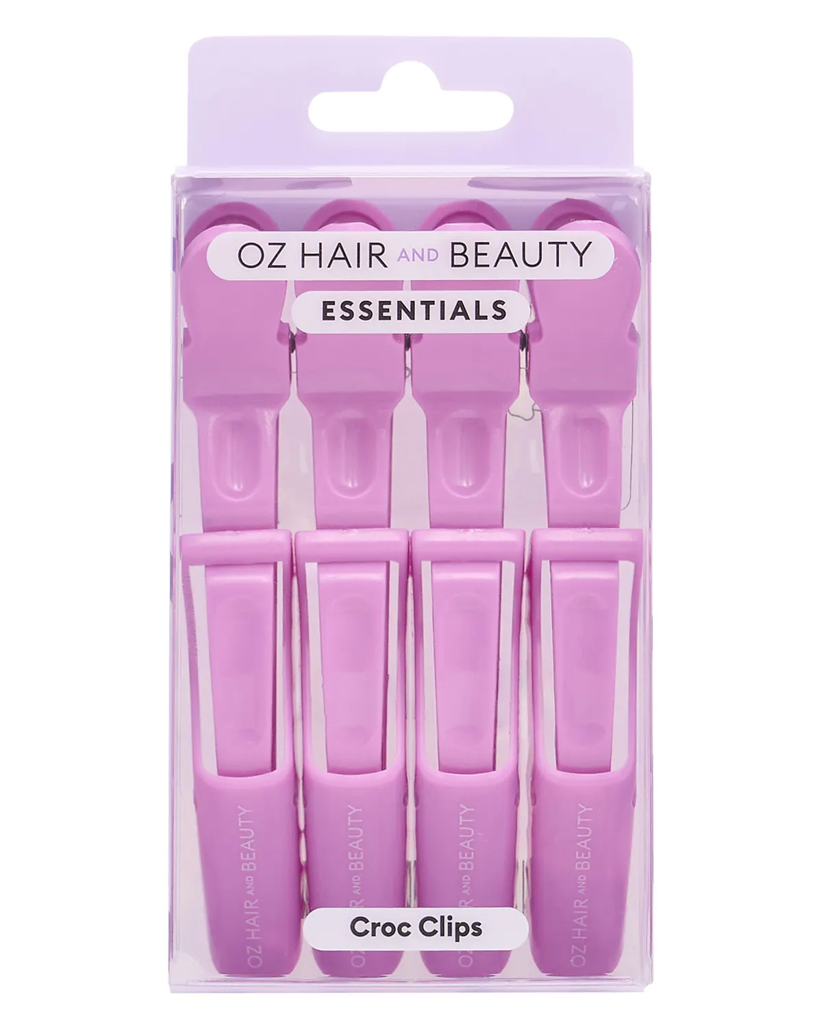 Oz Essentials Croc Clips - Purple, view 2