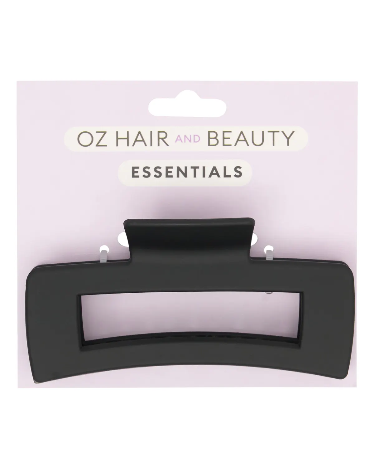 Oz Essentials Large Claw Clip - Black, view 2