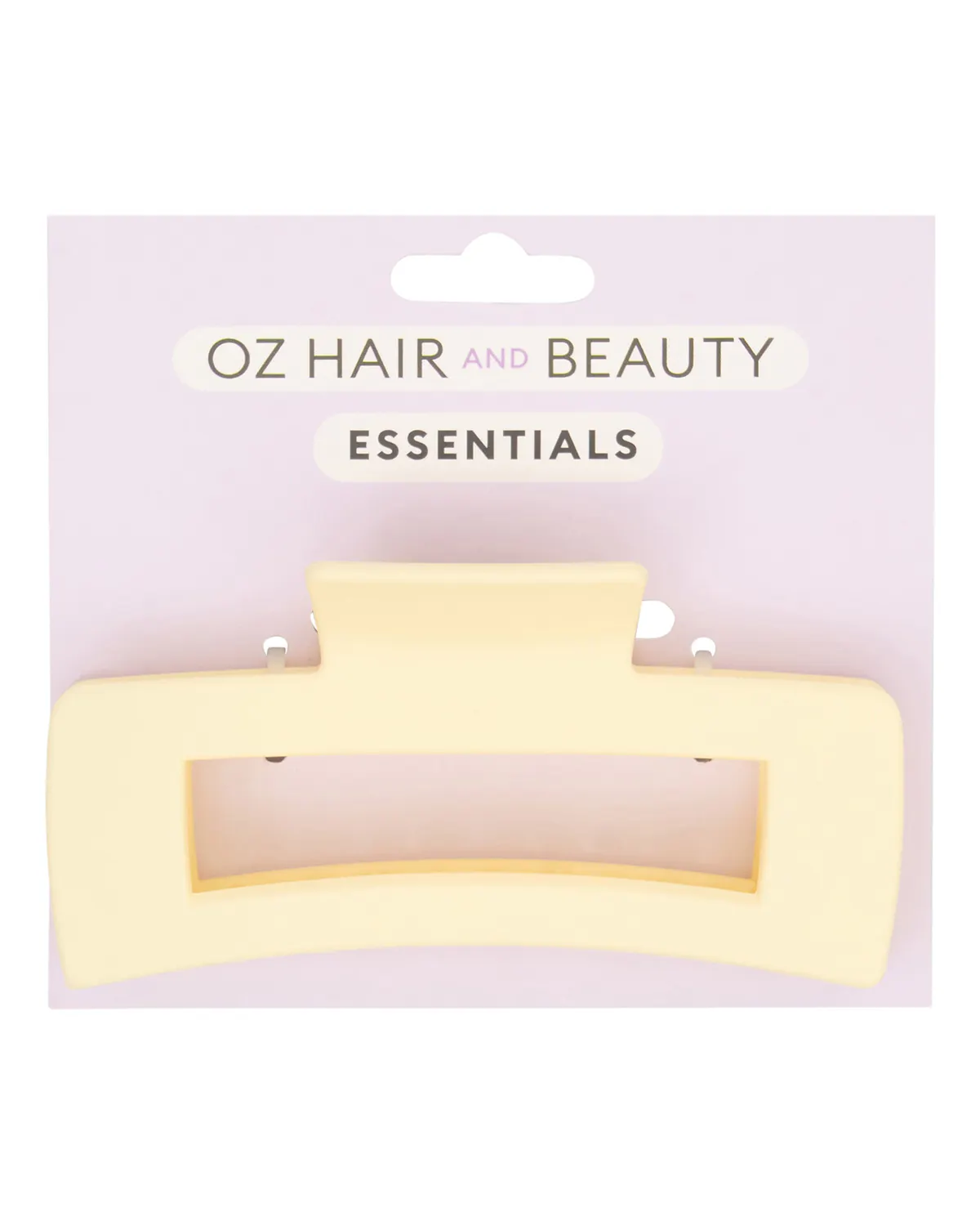 Oz Essentials Large Claw Clip - Cream, view 2