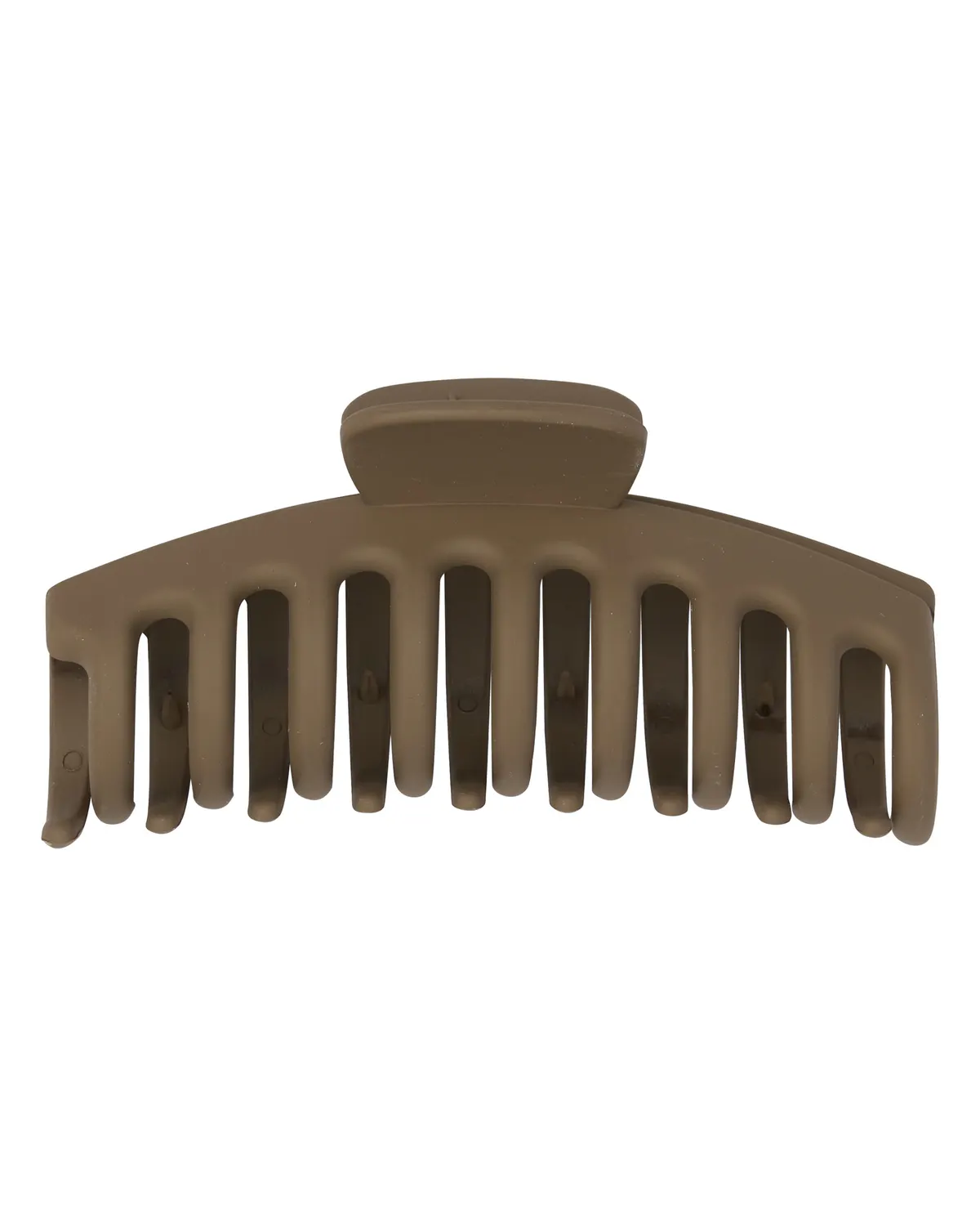 Oz Essentials Curved Claw Clip - Dark Brown