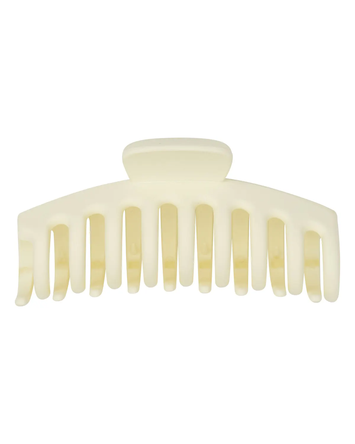 Oz Essentials Curved Claw Clip - White