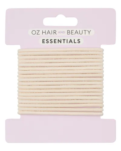 Oz Essentials Thin Hair Elastic 18 Pack - Cream