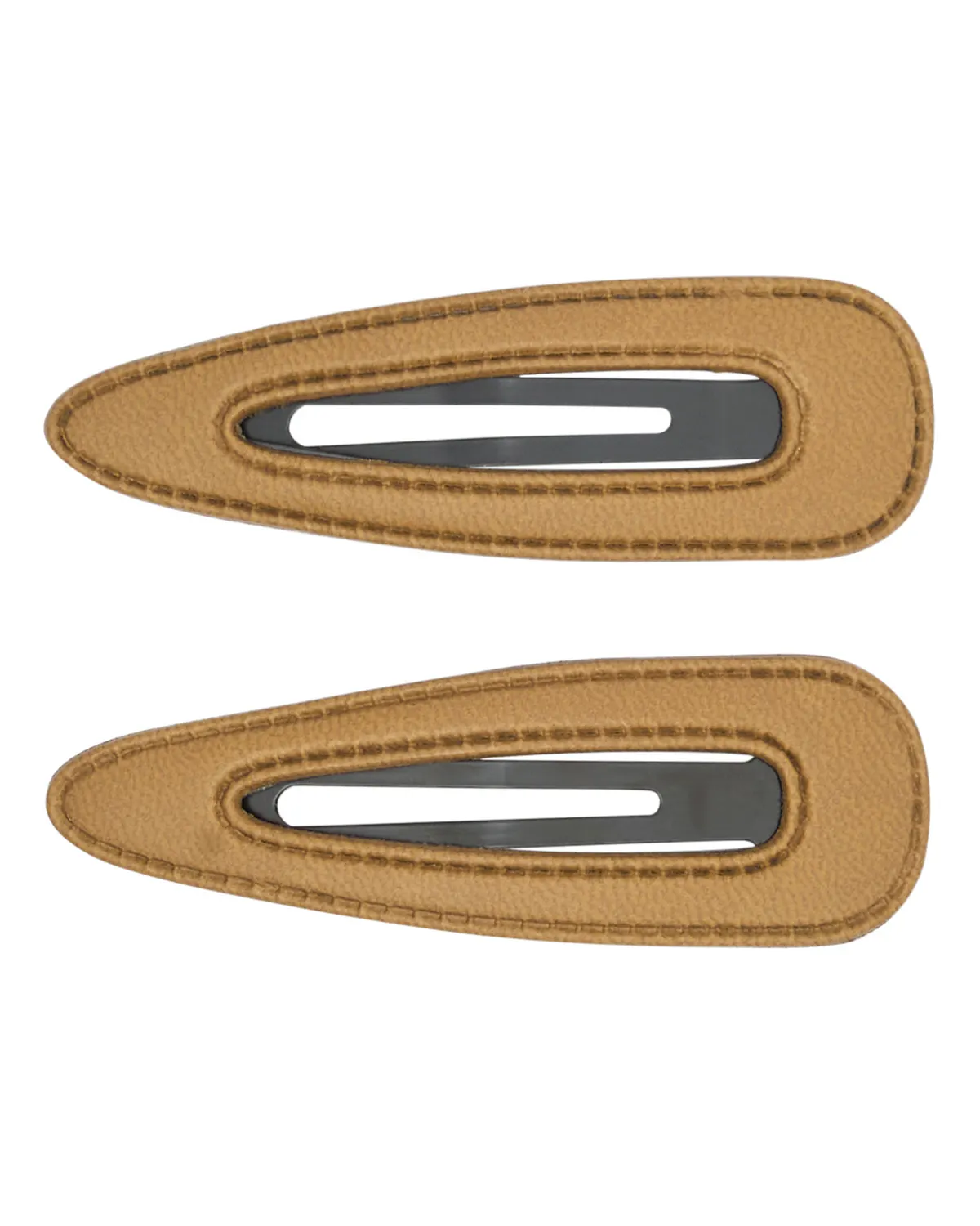 Oz Essentials Hair Clip 2 Pack - Brown