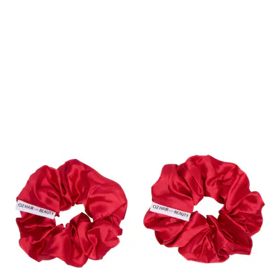 Oz Essentials Large Scrunchie Set - Red