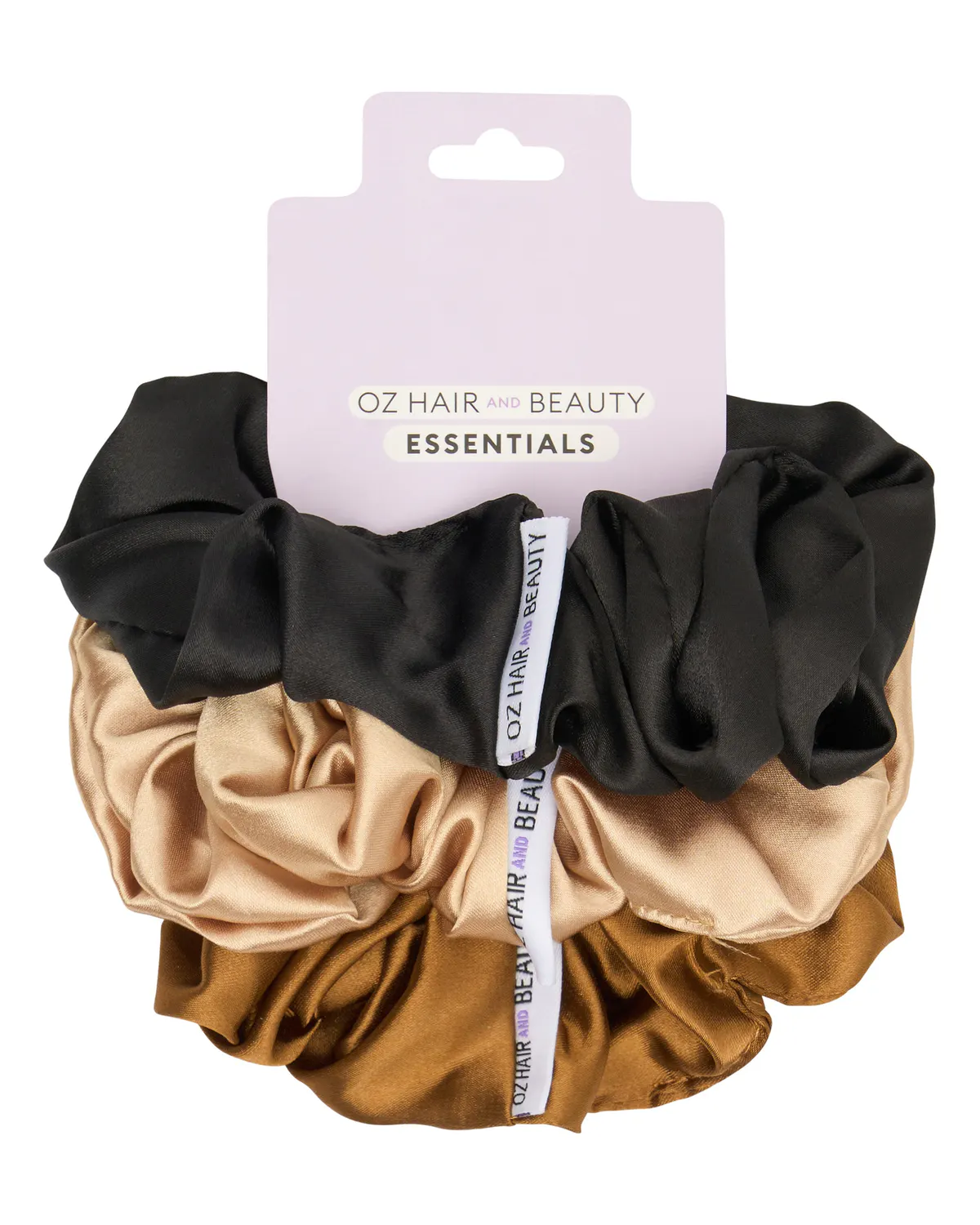 Oz Essentials Large Scrunchie Trio Set - Girls Night Out, view 2